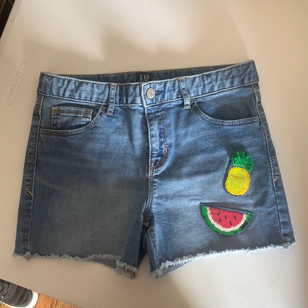 Girls denim shorts